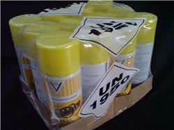 12 Vanilla Perfumed Silicone Sheen Aerosols