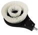 Pressure Washer Rotating Brush with Nylon Bristles 160mm Diameter 1/4