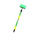 3m Telescopic Extending Thru-Flow Pole Wash Brush -Yellow