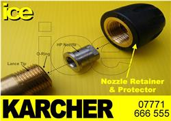 Karcher HD / HDS Steam Cleaner Pressure Washer Nozzle Retainer / Protector