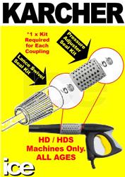 Karcher HD / HDS Swivel Lance Coupling O-Ring Gasket Seal Kit 558 601 645 755 745 7/10 895