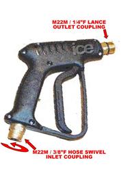 M22 Steam Cleaner Pressure Washer Swivel Trigger Gun