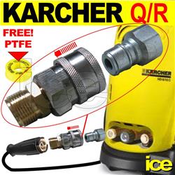 KARCHER M22 High Pressure Washer Hose Outlet Quick Release Connector Coupling Conversion Adaptor Kit Set