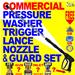 Economy Commercial Pressure Washer Trigger Gun, 900mm Lance & Nozzle Set 3/8