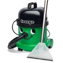 Numatic George GVE 370-2 Green 4-in-1 Carpet & Upholstery Vacuum Cleaner c/w A26A Extraction Kit 230v 1060w 
