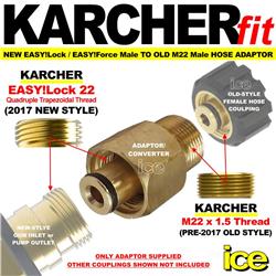 Karcher Easy!lock Adaptor 2 M22 x 1.5 IG 4.111-030.0 EASY!Lock 22 AG 
