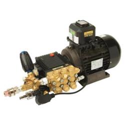 Pressure Washer Pump Motor Combination c/w Auto Start/Stop - Interpump WS201 415v 7.5HP 200Bar x 15L/min