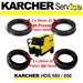 Genuine Karcher High Pressure Water & Oil Pump Seal Kit Karcher HDS 580 650 (set 2/2)