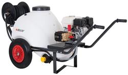 ICE-MBPW140/8 Mini Bowser Wheelbarrow Pressure Washer Honda GP160 5.5 HP Petrol Comet Pump 140 BAR x 8L/min
