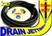 50m Steam Cleaner Pressure Washer Drain Cleaning Hose Jetting Nozzle & Extension Kit