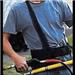 Telescopic Lance Belt Holster Support Harness 